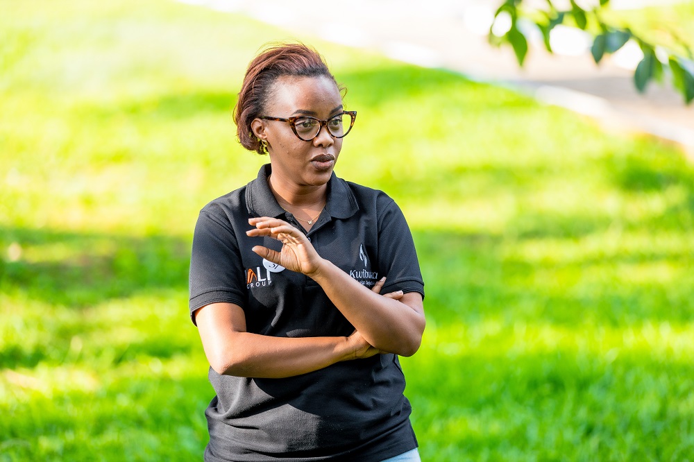 Icyeza Denyse ni umwe mu bakozi ba Jali Group, yasabye urubyiruko kwiga amateka ya Jenoside yakorewe Abatutsi mu 1994