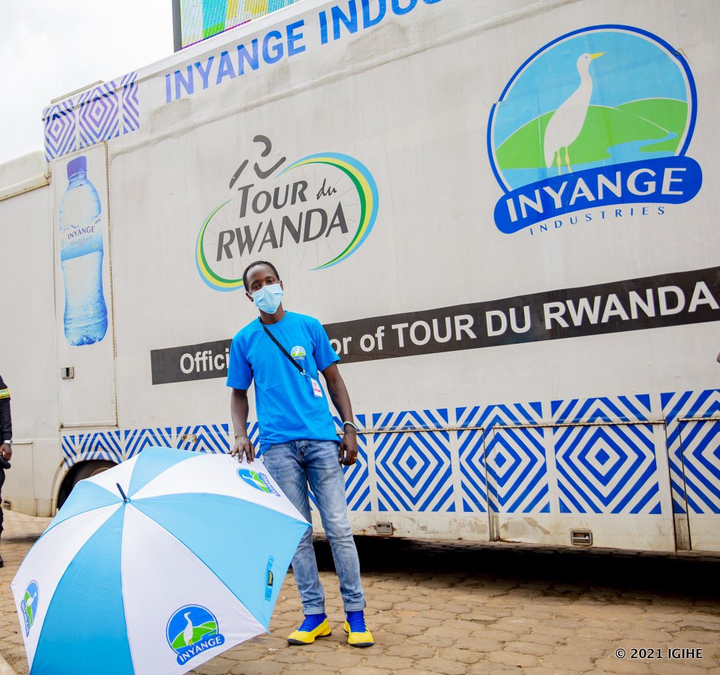 Inyange Industries iri mu baterankunga b’imena ba Tour du Rwanda