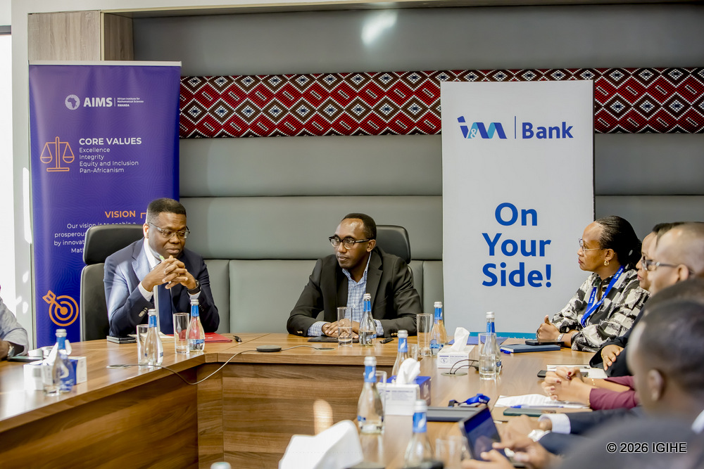 I&M Bank Rwanda PLC na AIMS biyemeje kubyaza umusaruro imibare 