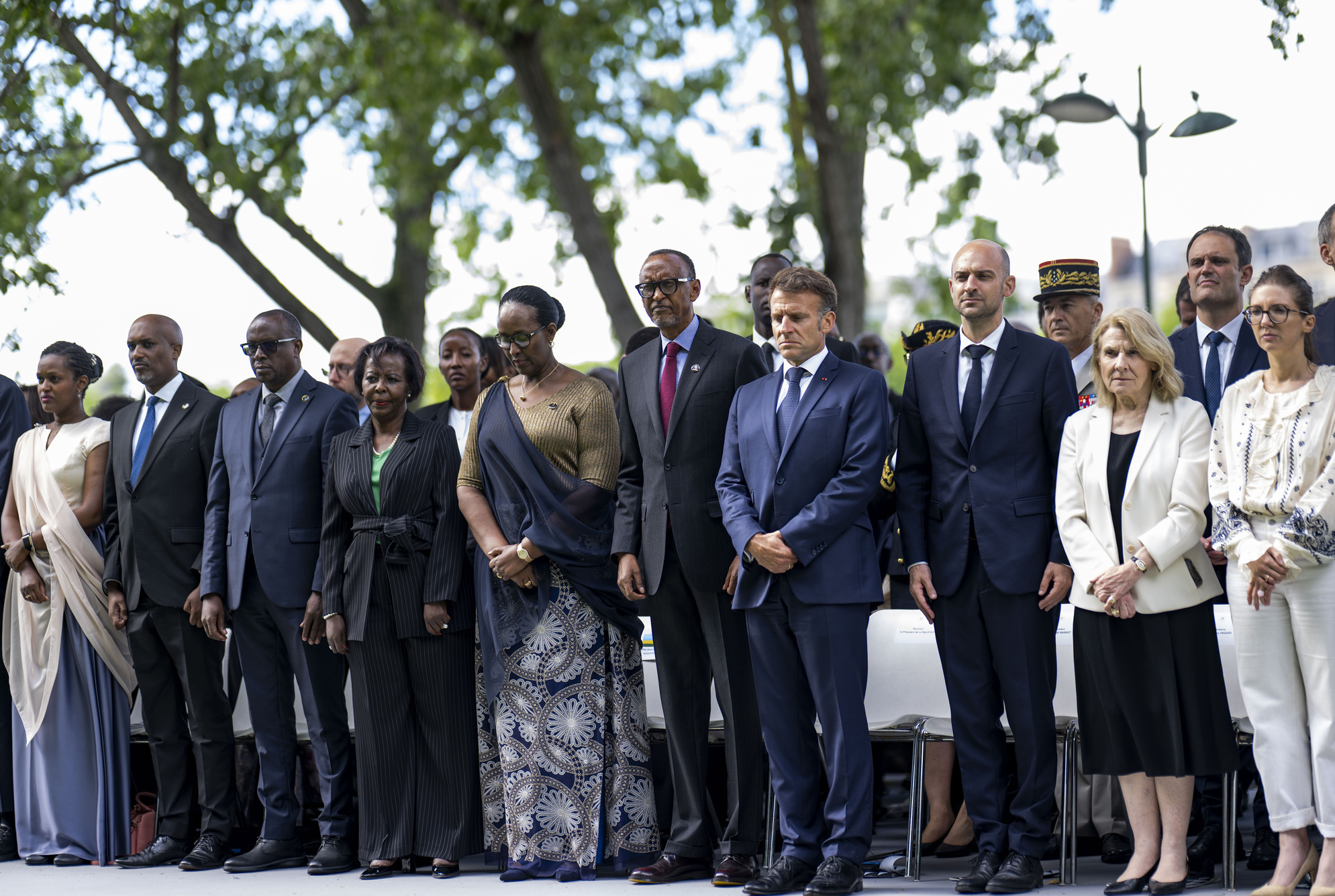 Ni igikorwa cyitabiriwe n'abayobozi banyuranye mu nzego nkuru z'u Rwanda n'u Bufaransa