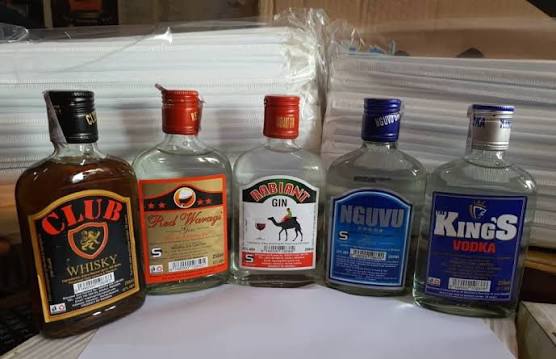 Inzoga zitujuje ubuziranenge nyinshi zasanzwemo igipimo cya alcool kiri hejuru cyane