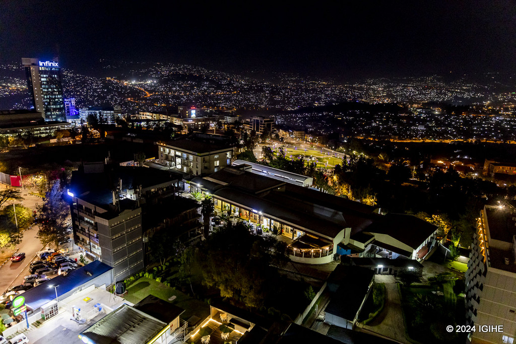 Uko umuntu abona Umujyi wa Kigali iyo ahagaze kuri Ubumwe Grande Hotel