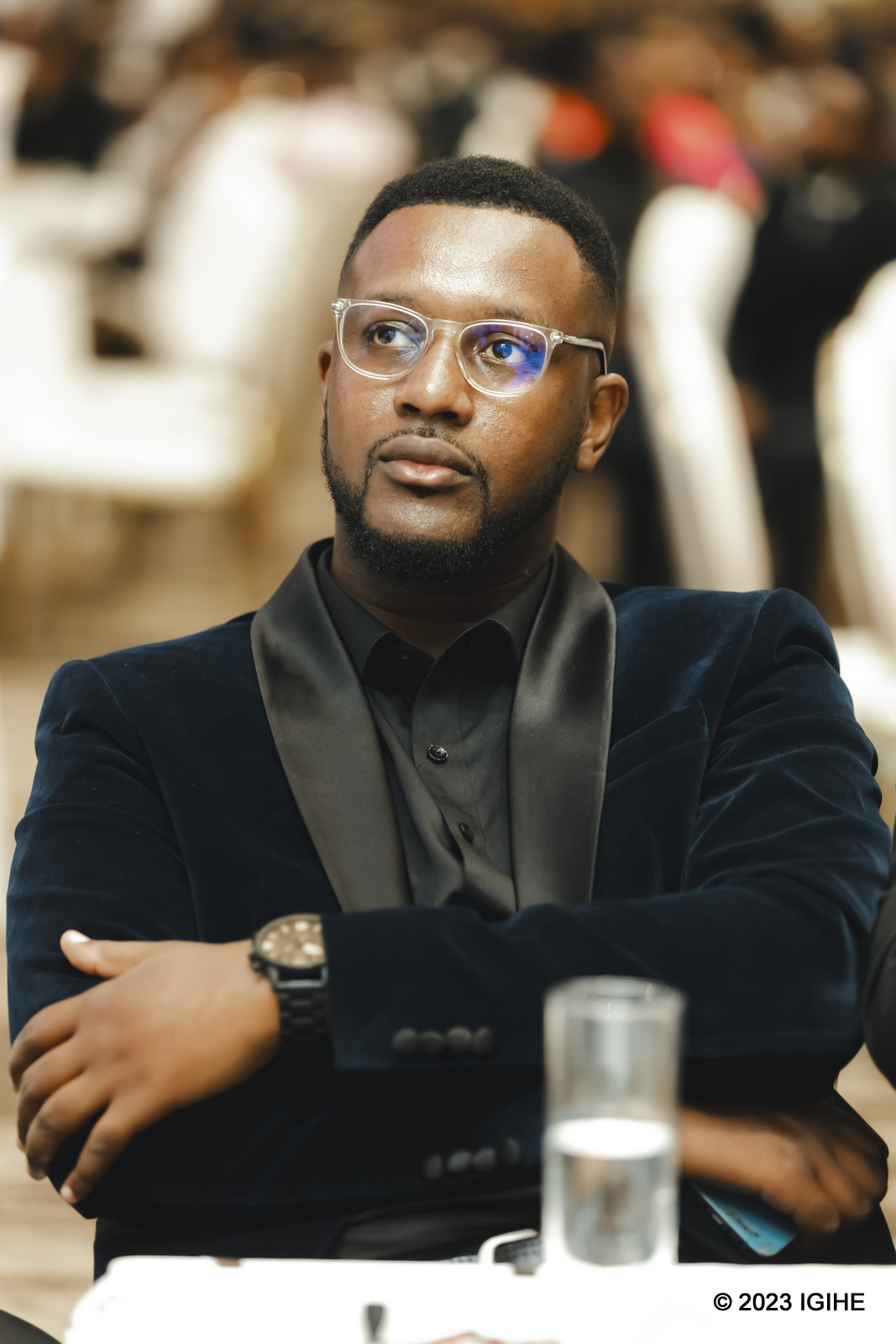 K8 Kavuyo ari mu  byamamare byitabiriye ubukwe bwa The Ben