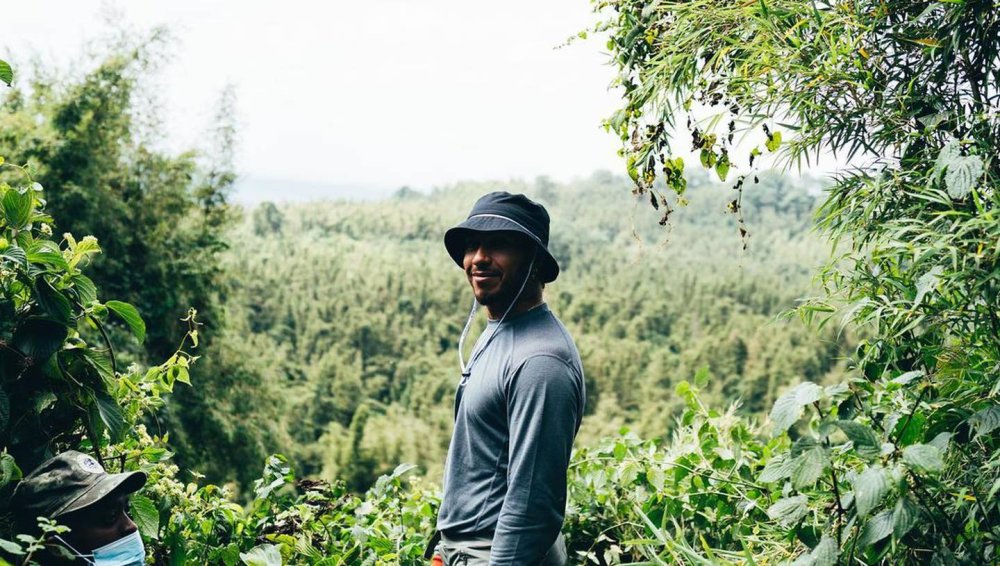 Lewis Hamilton uheruka gusura u Rwanda, yatangaje ko ari igihugu yishimiye yanaturamo