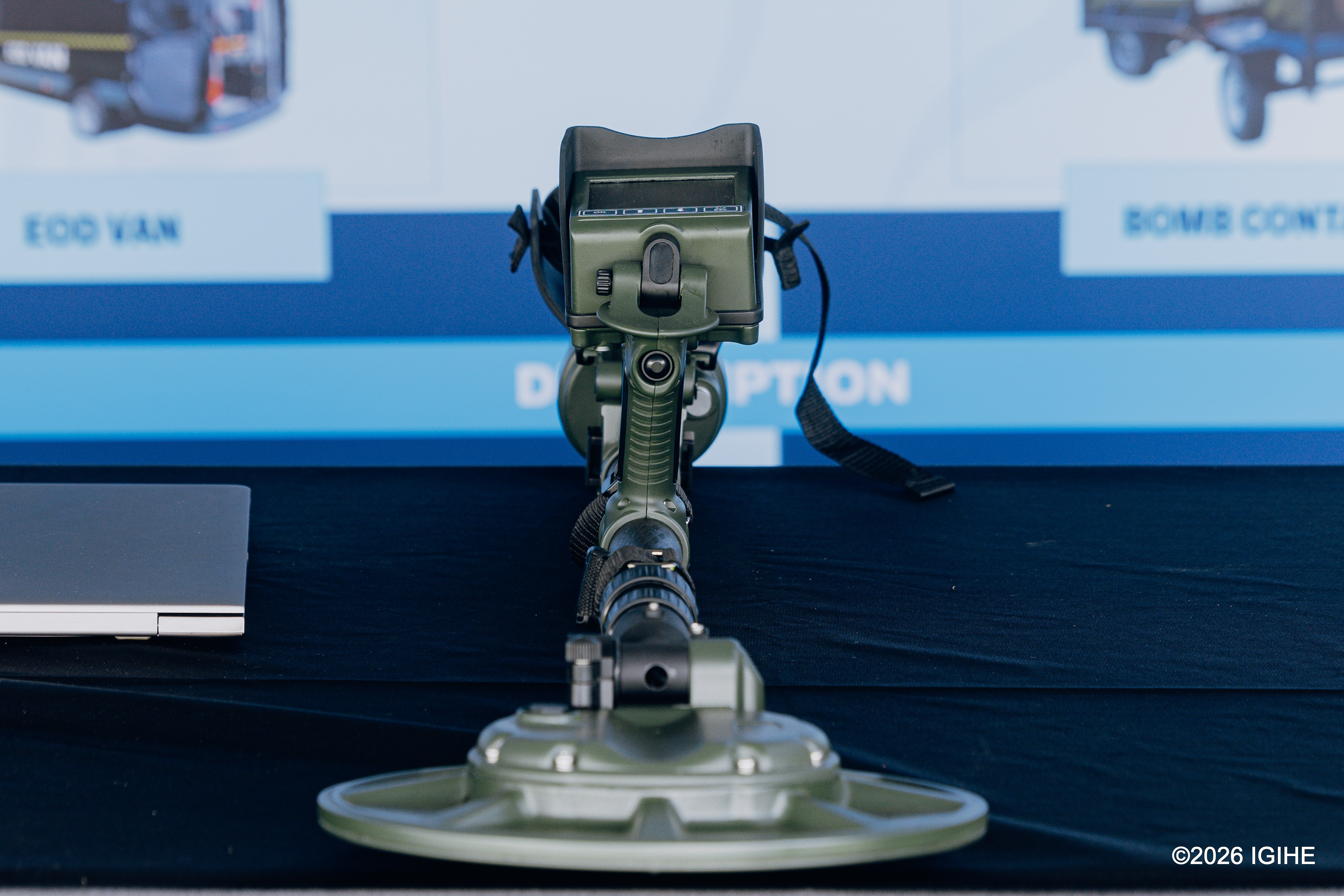 Izi ni zimwe muri robots zifashishwa na Polisi y'u Rwanda mu gutahura ibisasu