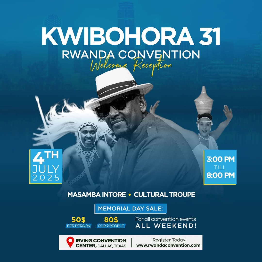 Massamba azaha ikaze abazitabira 'Rwanda Convention USA'