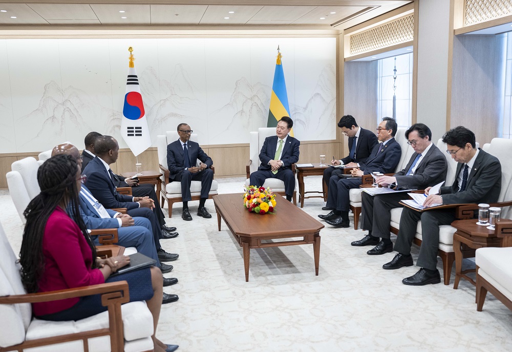 U Rwanda na Koreya y'Epfo bishaka kongerera imbaraga umubano bifitanye