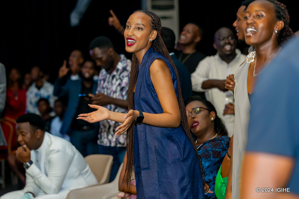 Miss Nshuti Muheto Divine ni umwe mu bari bitabiriye iki gitaramo