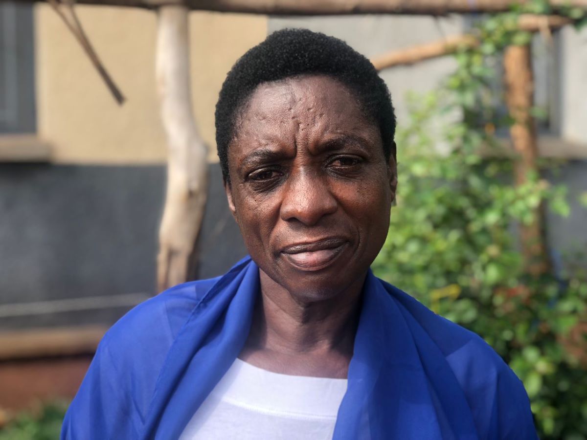 Mukagasana Ruth w'imyaka 60 na we yafashe inzu