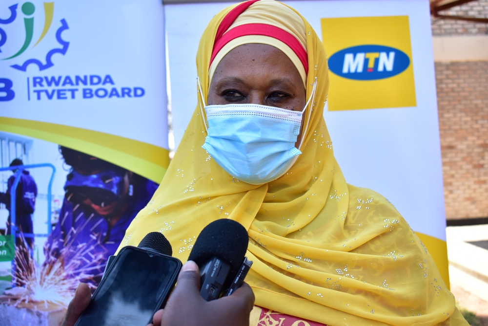 Mukarubega yavuze ko MTN Rwanda yiyemeje gufatanya na Leta muri gahunda z’iterambere ry’abaturage kandi izabikomeza