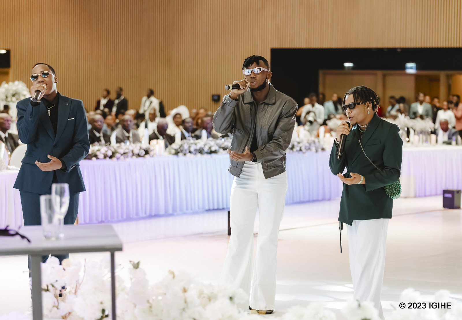 Okkama, Chriss Eazy na Shemi ubwo bataramaga
