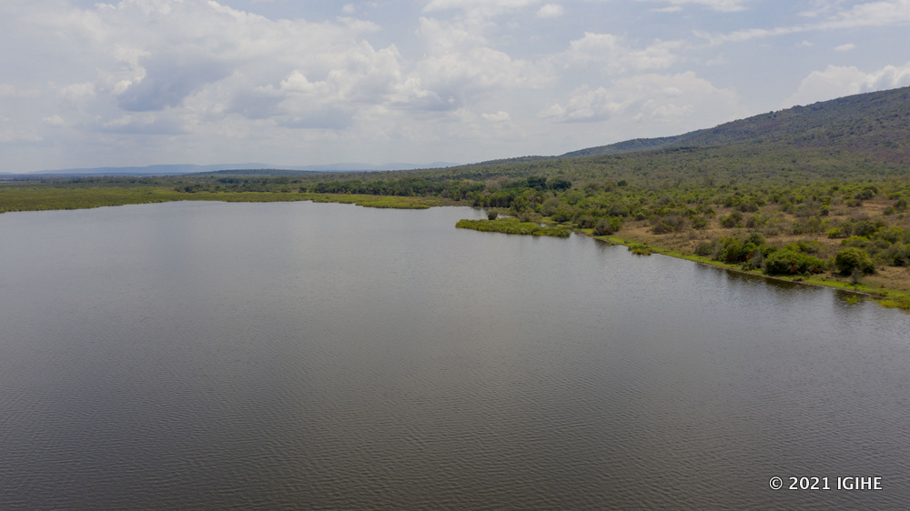 Pariki y'Akagera ibamo ibiyaga byinshi birimo na Ihema