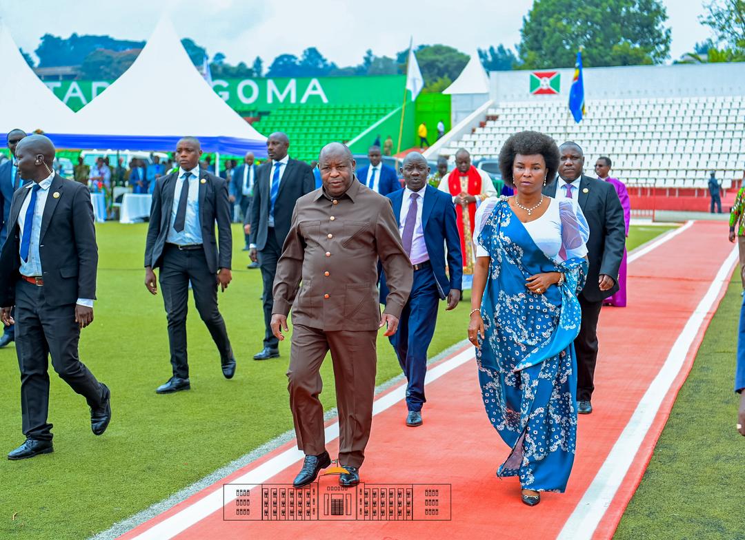 Perezida Ndayishimiye yitabiriye irahira rya Musenyeri Sinzohagera