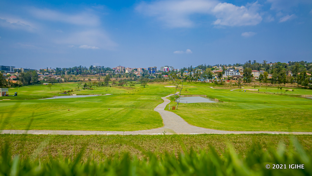 Igishanga cya Nyatutarama kiri mu byatunganyijwe kivamo ikibuga mpuzamahanga cya Golf
