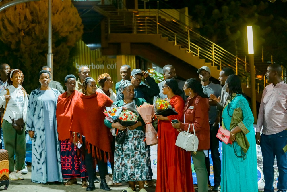 Byari ibyishimo kuri Gafishi kongera guhura n'umuryango mu Rwanda