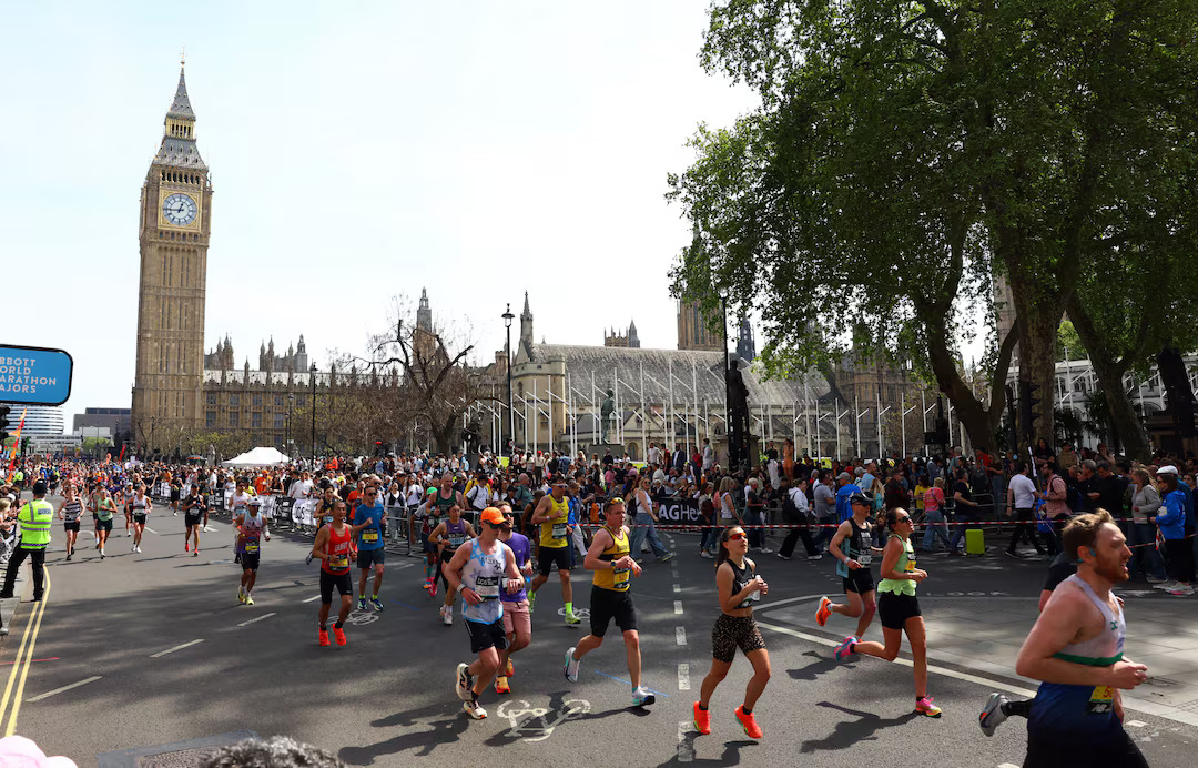 Abantu 59.830 ni bo basoje London Marathon yabaye ku Cyumweru