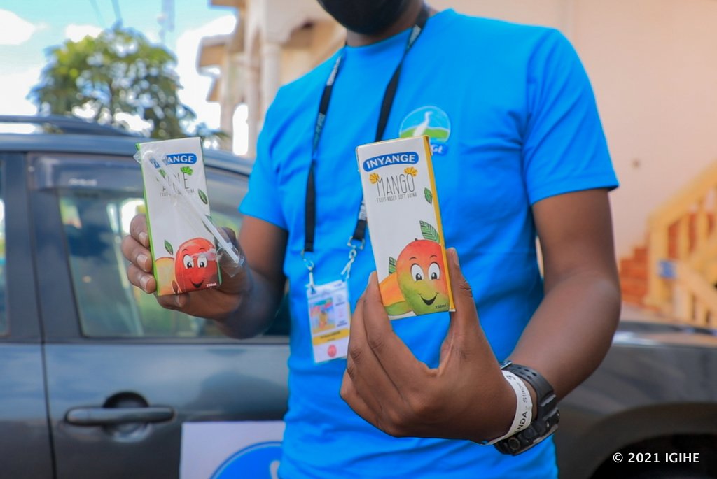 Uruganda rwa Inyange Industries rwashyize ku isoko ‘jus’ zifunze mu dukarito duto zahariwe by’umwihariko abana