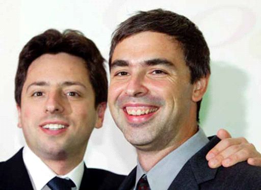 Sergey Brin na Larry Page bashinze google