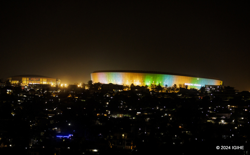 Stade Amahoro ni imwe mu nyubako zigezweho zigaragara cyane mu Mujyi wa Kigali