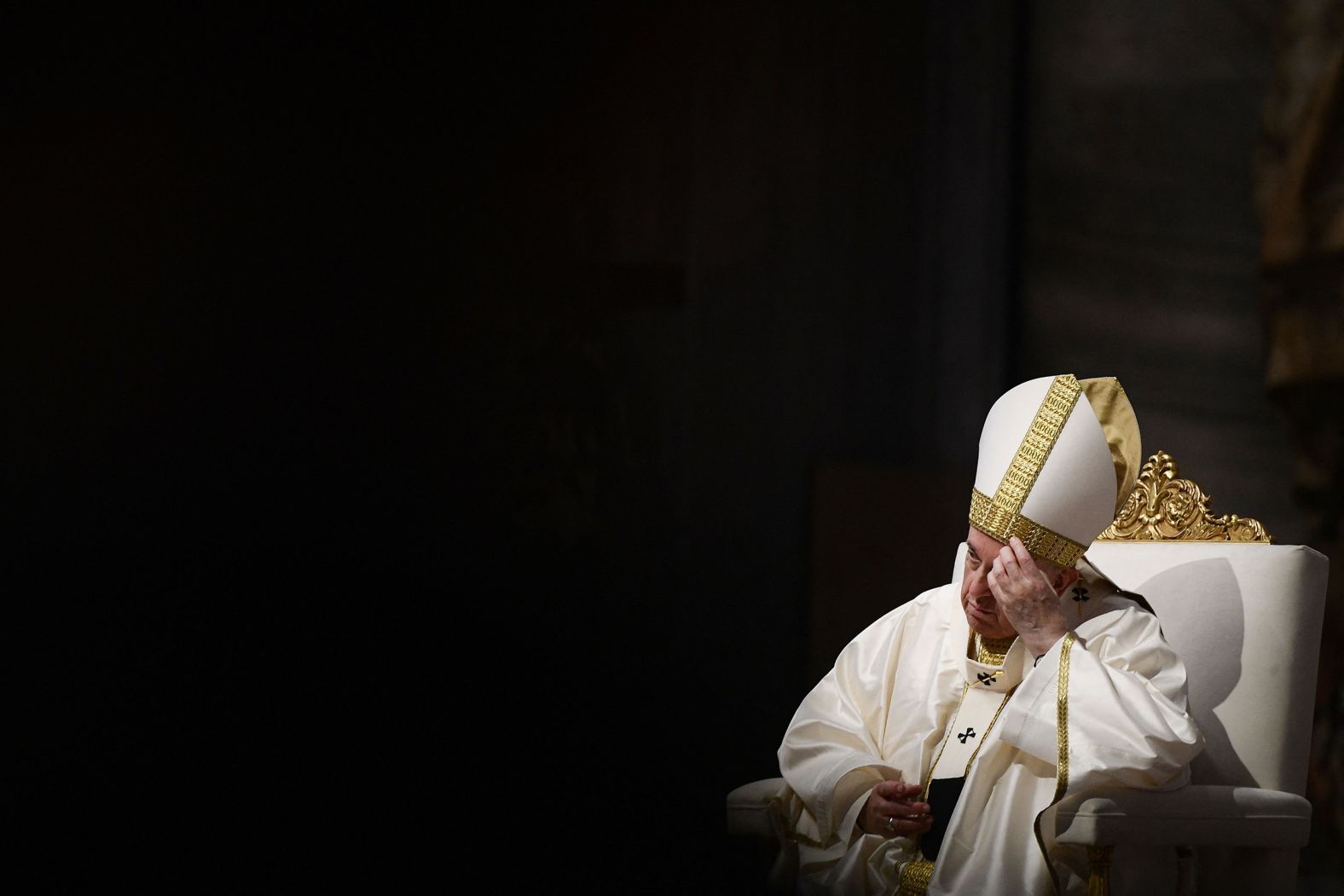 Papa Francis asoma misa i Vatican muri Nzeri 2021