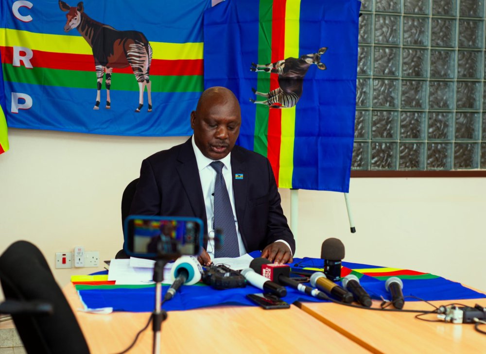 Thomas Lubanga yashingiye CRP/FRP i Kampala muri Uganda muri Mutarama 2025