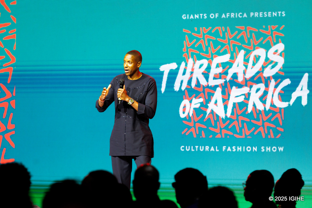 Ubwo Masai Ujiri yaganirizaga abari bitabiriye