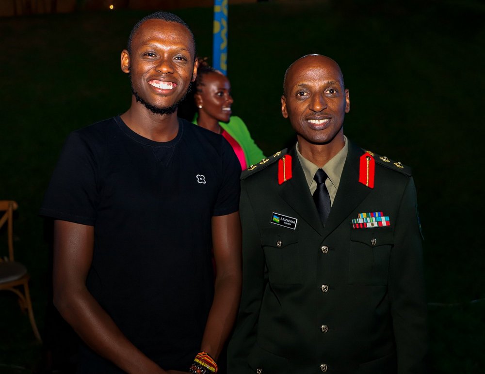 Abanyarwanda baba muri Uganda, abahagarariye inzego z'umutekano bari bitabiriye