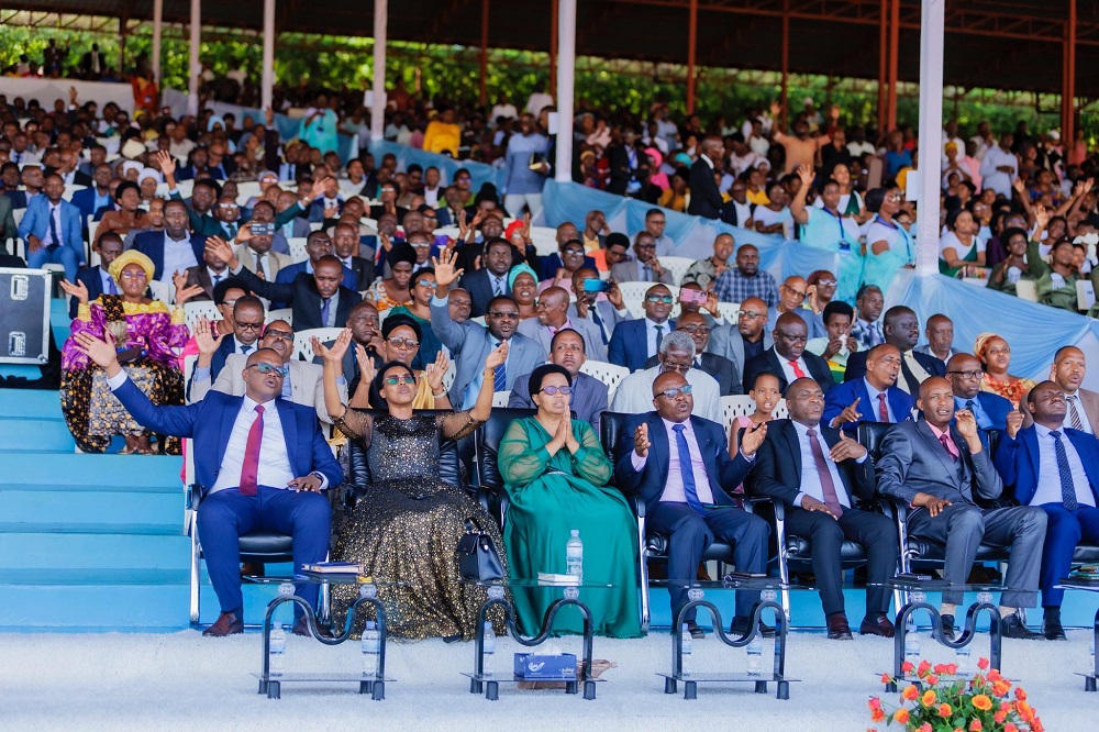 Umunezero wari wose ku bakirisitu n'abayobozi bo muri ADEPR
