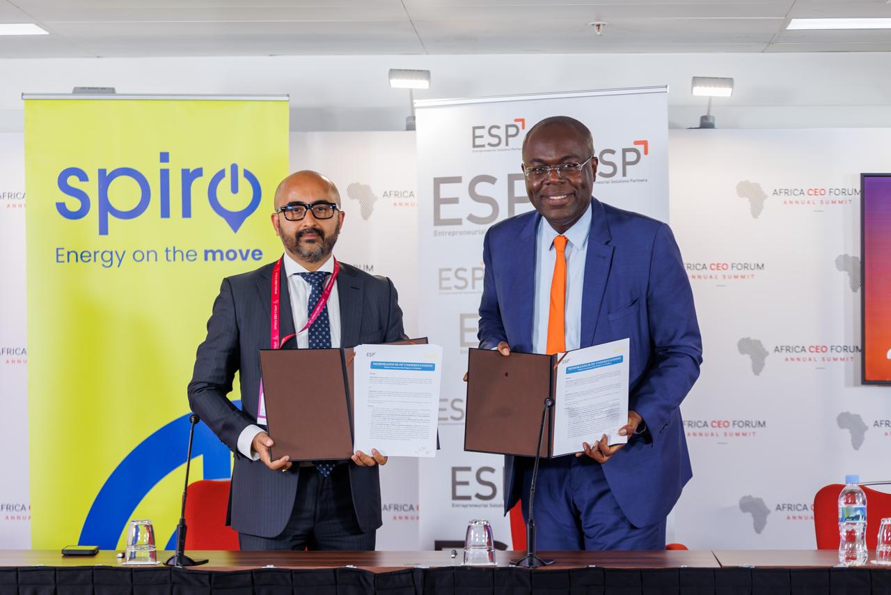 Aya masezerano yasinyiwe mu nama ya Africa CEO Forum