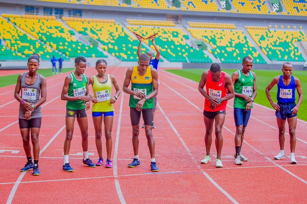 Abakinnyi bo mu makipe atandukanye bazitabira Shampiyona y'Igihugu y'Imikino Ngororamubiri izabera muri Stade Amahoro ku Cyumweru