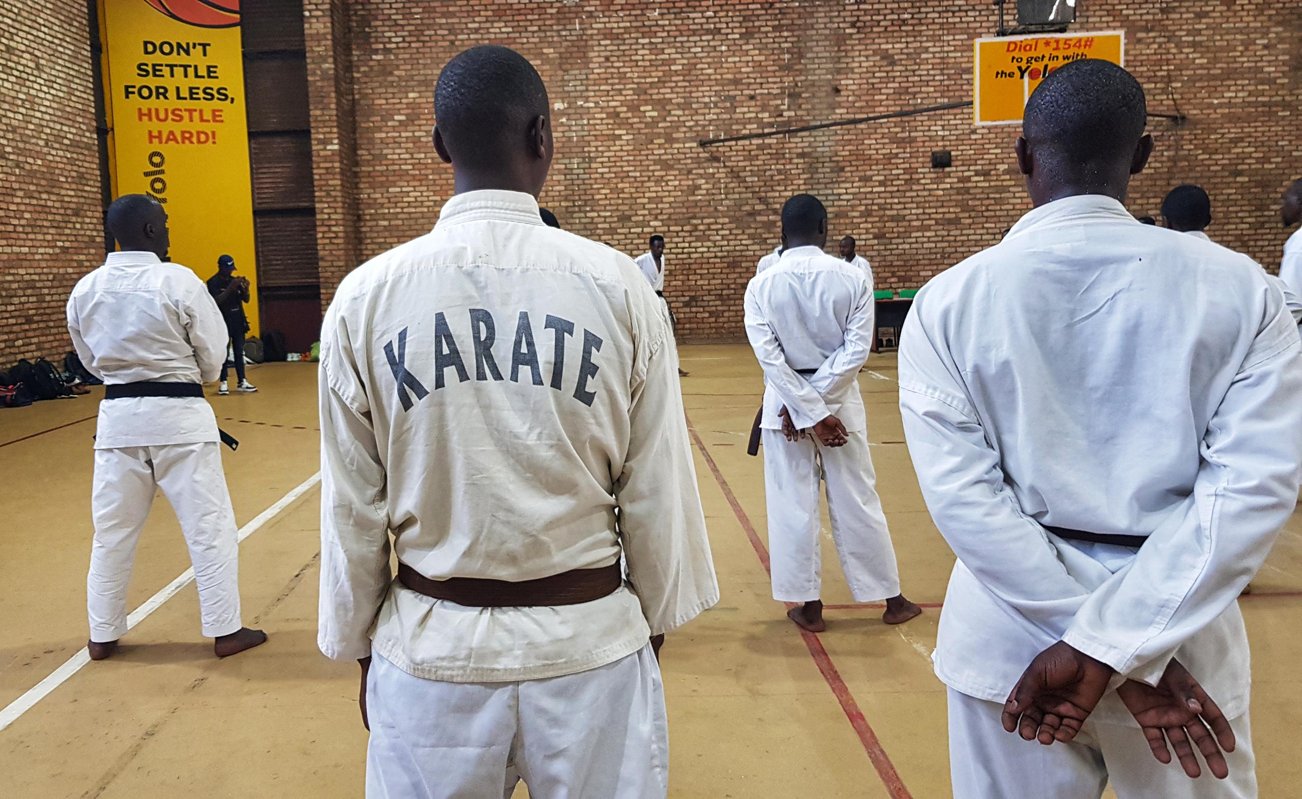 Abakina Karate mu Majyepfo bishimiye aya mahugurwa