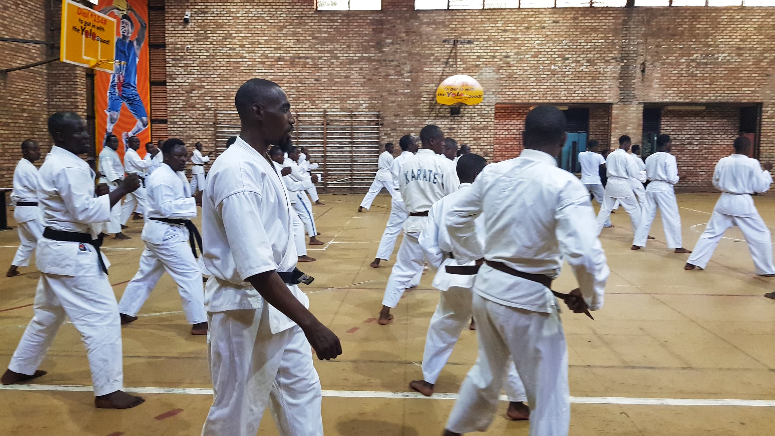 Sensei Niyongabo Théophile areba ko abakinnyi bagenda bafata ibyo bahuguwe