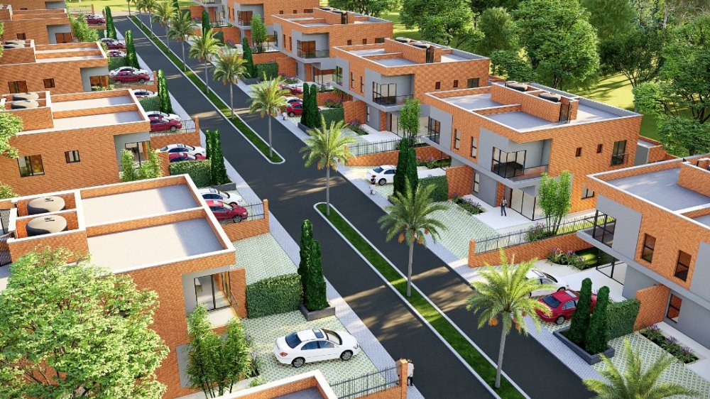 Masaka Eco-Estate izaturwamo n'imiryango irenga 400