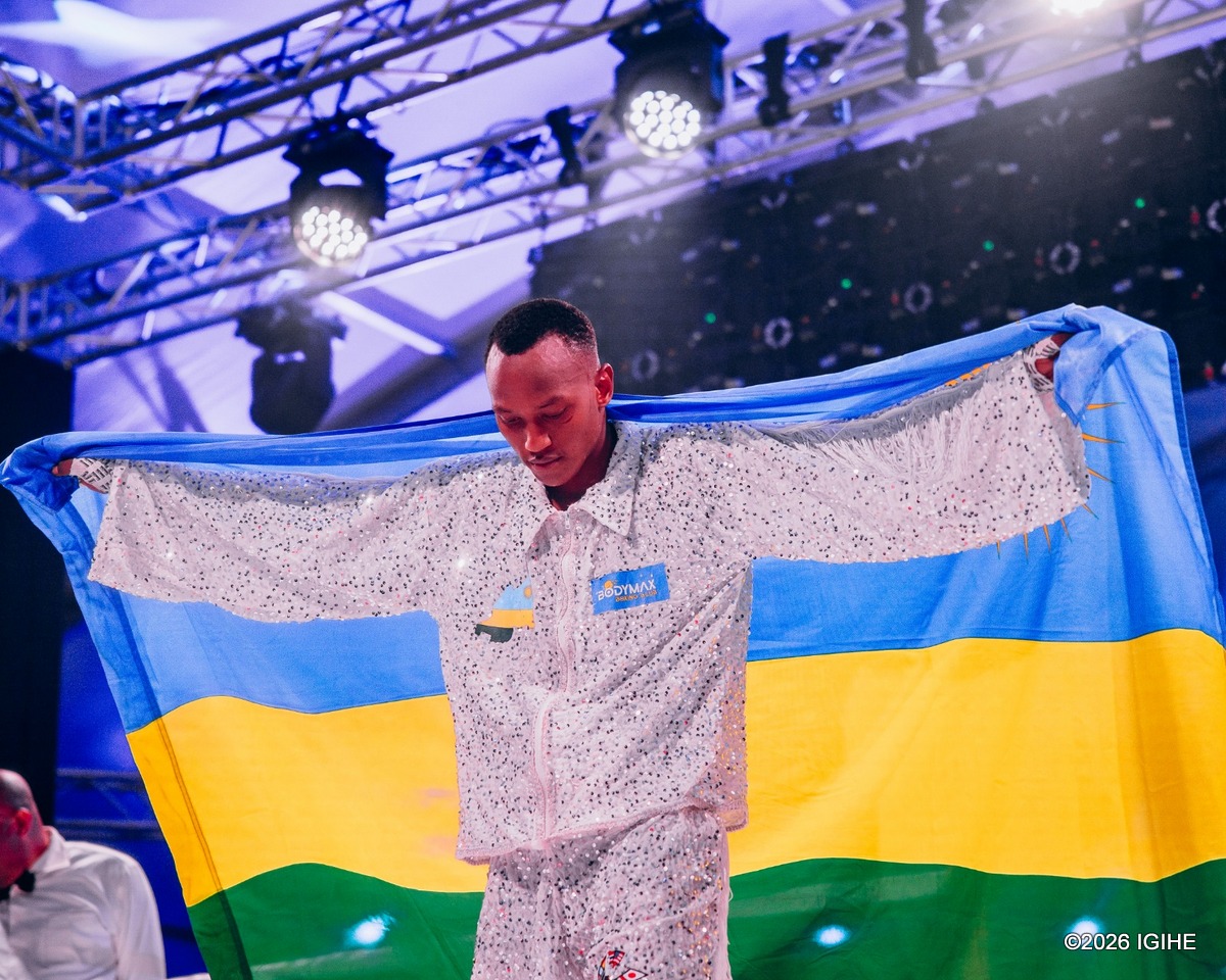 Kazungu Frank yongeye kubona intsinzi muri Kigali Fight Night nyuma y'uko mu Ugushyingo 2025 yatsinze Mboko Mohamed wo muri Gabon