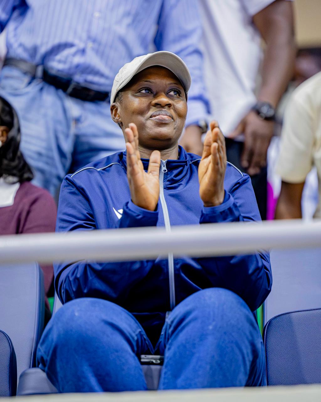 Umuyobozi Mukuru w’Amakipe ya Police VC, CSP Urujeni Jackline, ashyigikiye ikipe y'abagabo