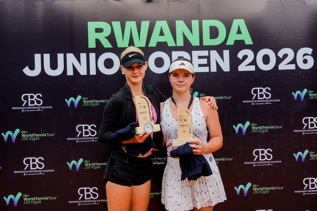 Alexandra Talin na Natalia Drobca batsindiwe ku mukino wa nyuma mu bakobwa bakina ari babiri