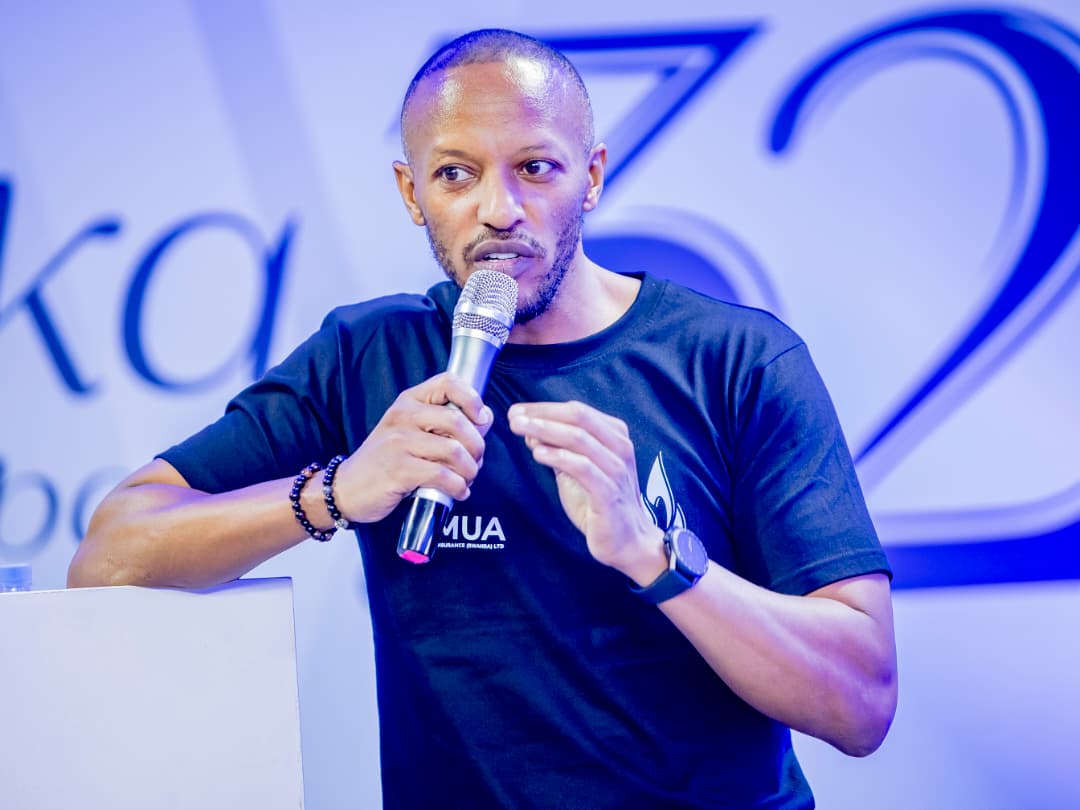Umuyobozi wa MUA Insurance mu Rwanda, Konde Bugingo, yatanze ubuhamya bw’uko ubuzima bwe bwose yabubayeho mu mahanga