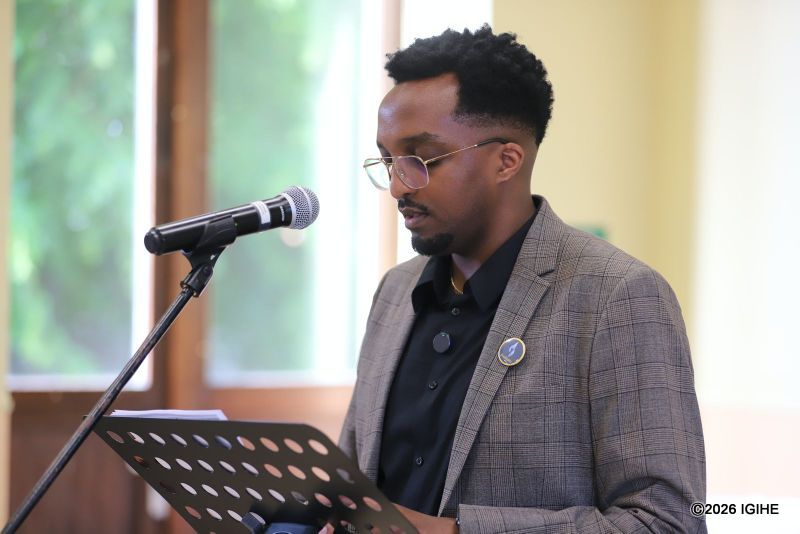 Boris Rwangombwa Miheto wari uhagarariye abarokotse muri Jenoside yakorewe Abatutsi mu 1994 mu Rwanda, yashimye cyane abantu bose baturutse hirya no hino mu mijyi itandukakanye bakaza kwifatanya kwibuka, ashimira cyane ubuyobozi bwa Ibuka-Mémoire & justice gukomeza kubaba hafi