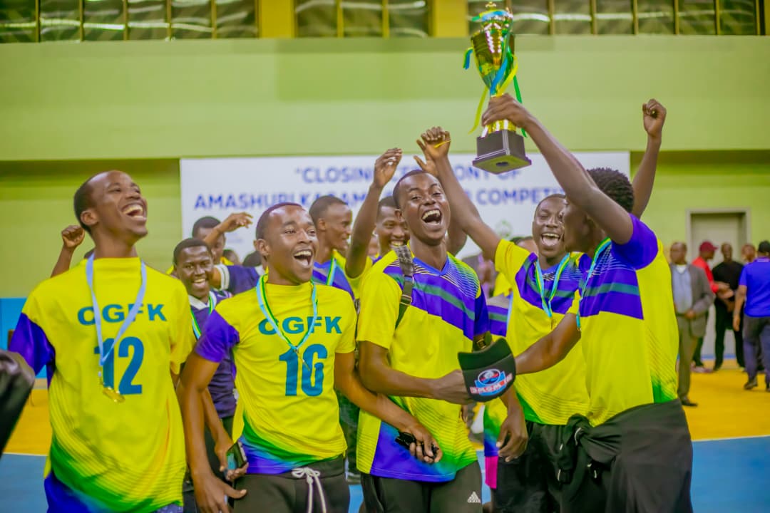 CGFK yegukanye igikombe mu mupira w'amaguru w'abahungu