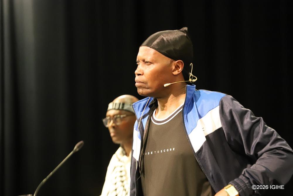 Me Pascal Ngenzebuhoro na we yakinnye muri iyi filime