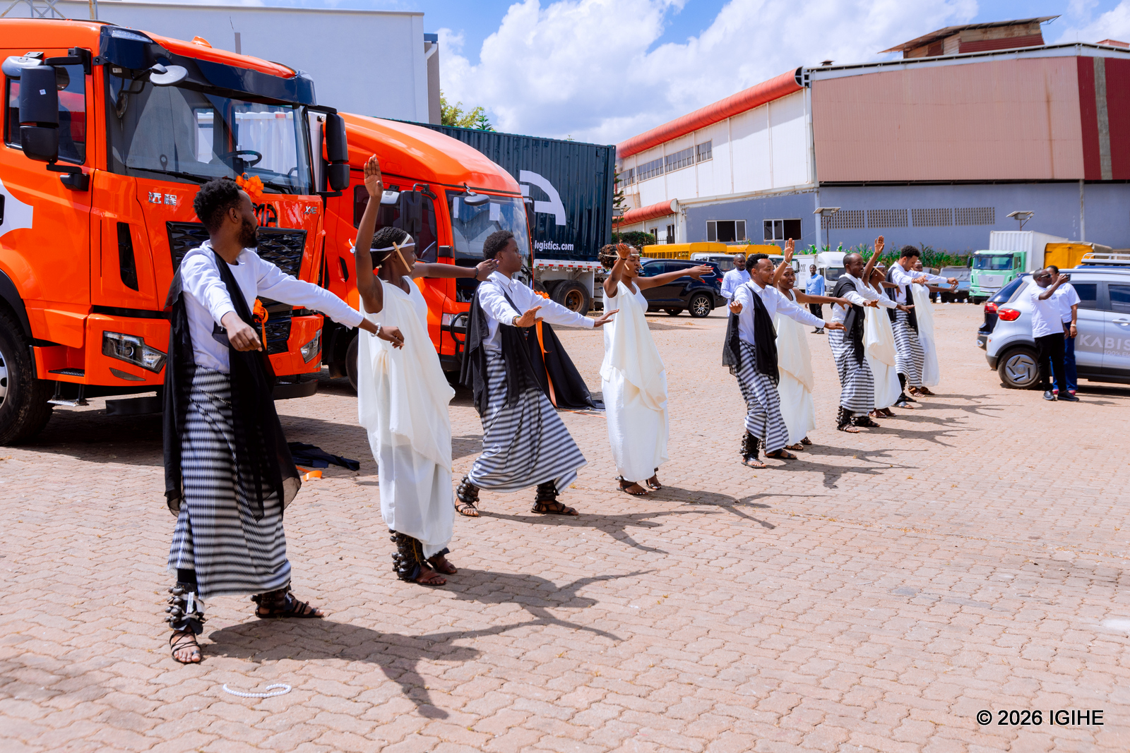 Byari ibirori ubwo hatangizwaga ubu bufatanye ku mugaragaro hagati ya BK, Numa Logistics na Kabisa