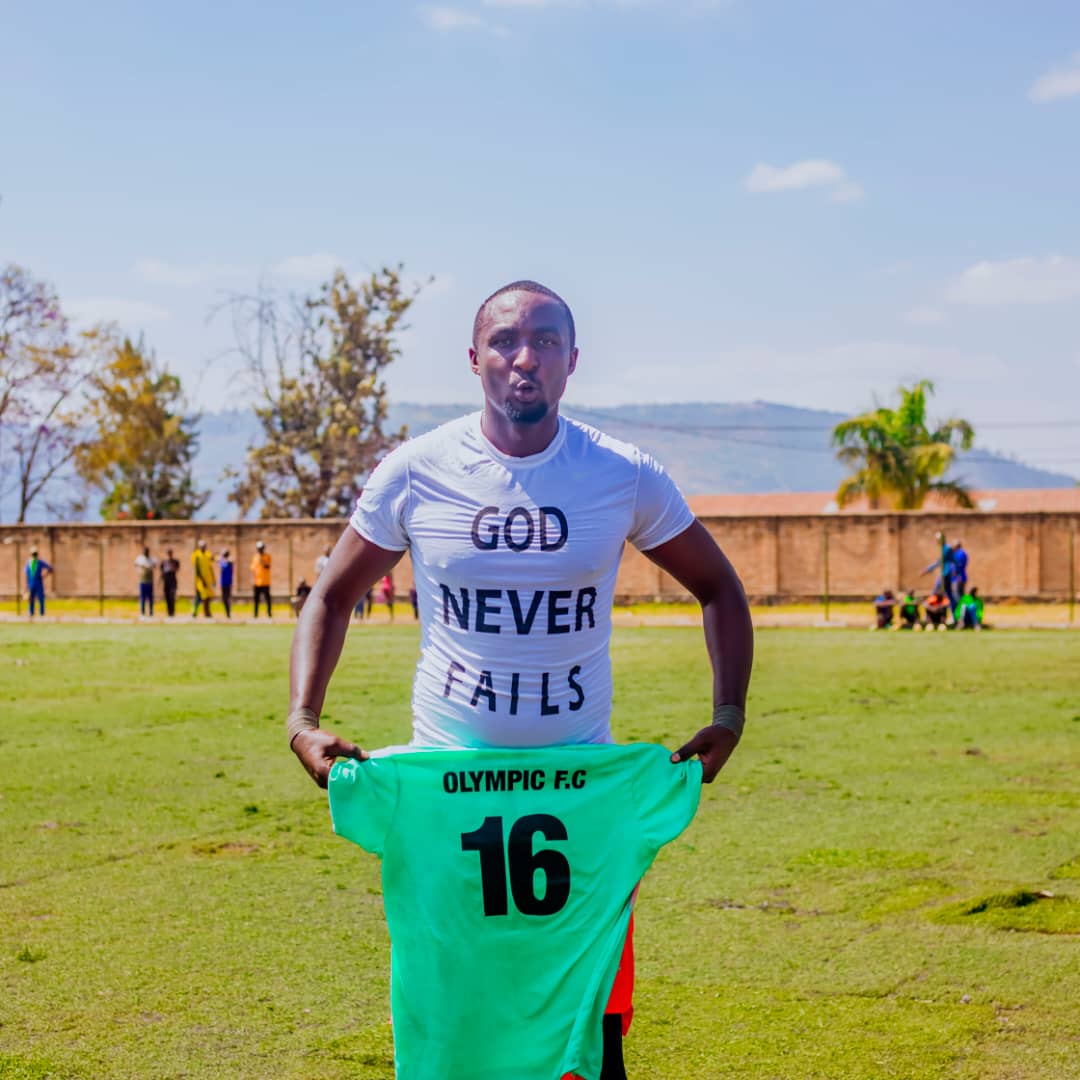 Sugira Ernest yatsinze ibitego bibiri byafashije Olympic FC kubona intsinzi