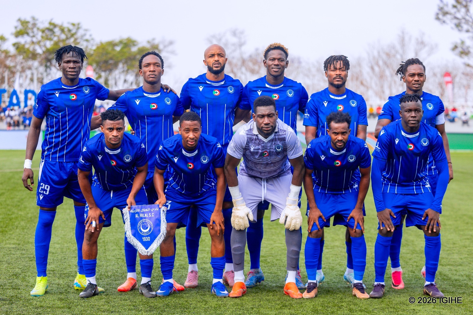 Abakinnyi Al Hilal SC yabanje mu kibuga
