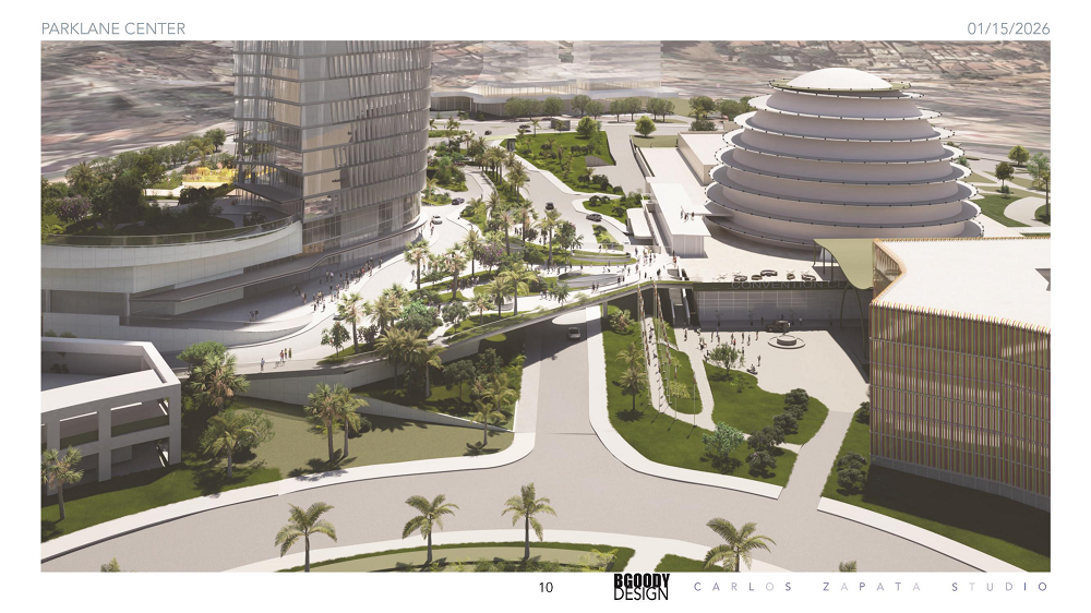 Parklane Center izaba ifite ikiraro kiyihuza na Kigali Convention Center
