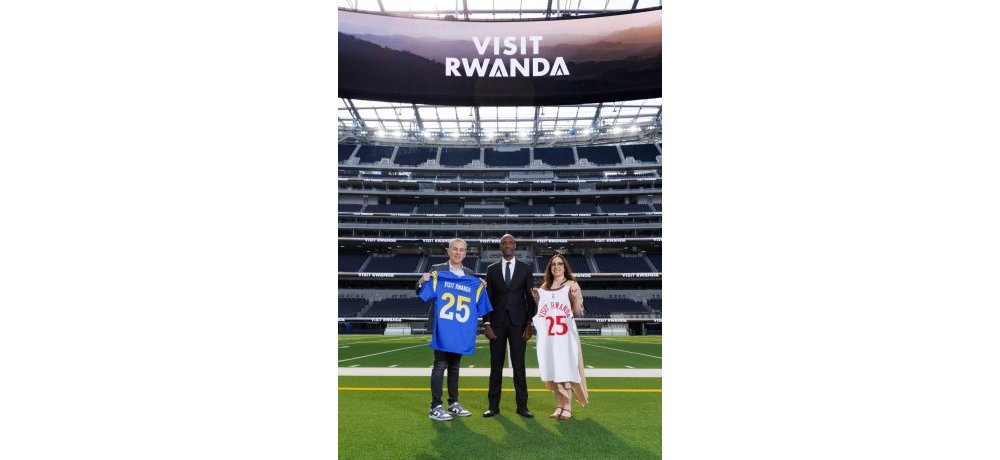 U Rwanda rwerekeje amaso muri NFL na NBA mu kureshya abashoramari na ba mukerarugendo bo muri Amerika