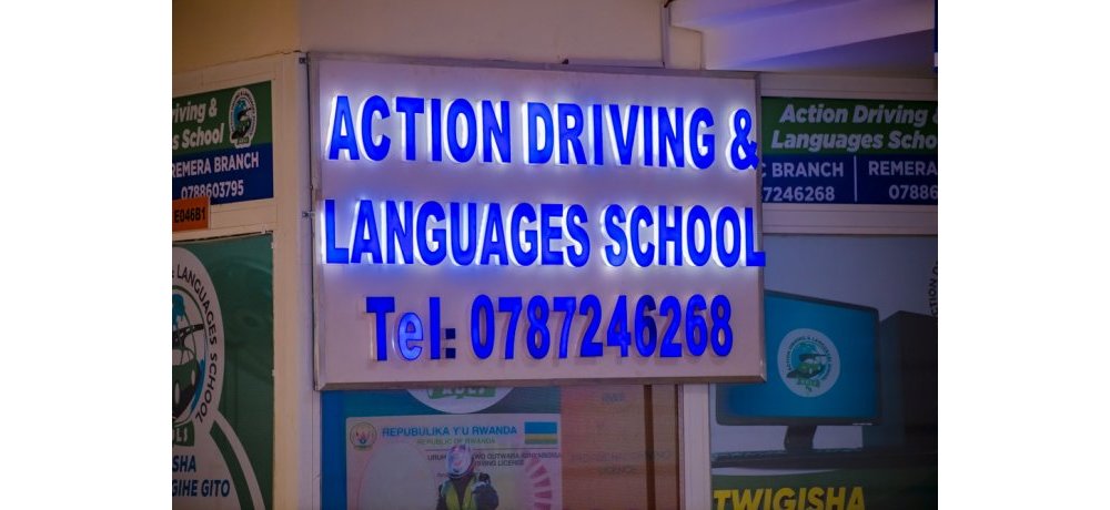 Action Driving Language School yaguye ibikorwa inahindura izina yitwa Action College