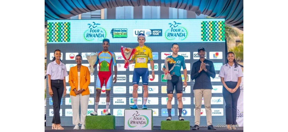 Umufaransa Fabien Doubey wa TotalEnergies yatwaye Tour du Rwanda 2025 akoresheje amasaha 19 n’iminota 35 n’amasegonda 12 