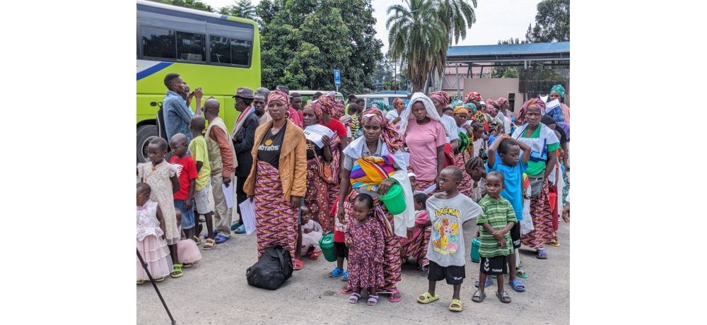 Nk’ibisanzwe Abanyarwanda babaga muri RDC batashye biganjemo abana n’abagore