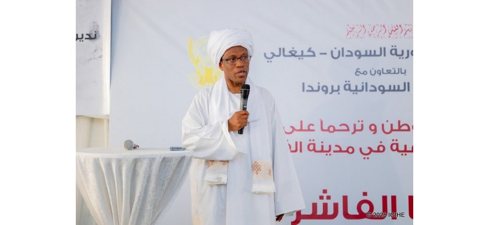 Ambasaderi wa Sudani mu Rwanda, Khalid Musa Dafalla, yashimangiye ko kwishyira hamwe kwabo kugamije kwifatanya n’abagizweho ingaruka n’intambara