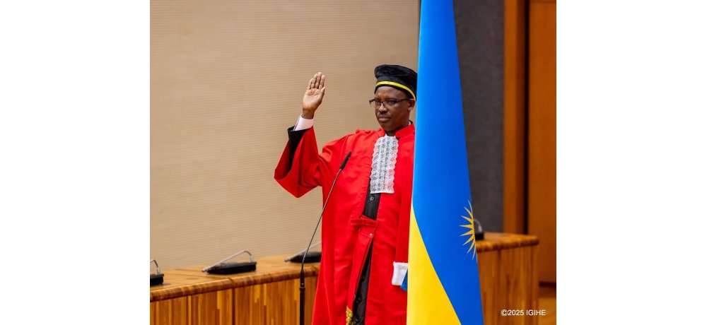 Dr. Jules Marius Ntete yarahiriye kuba umucamanza mu Rukiko rw’Ubujurire